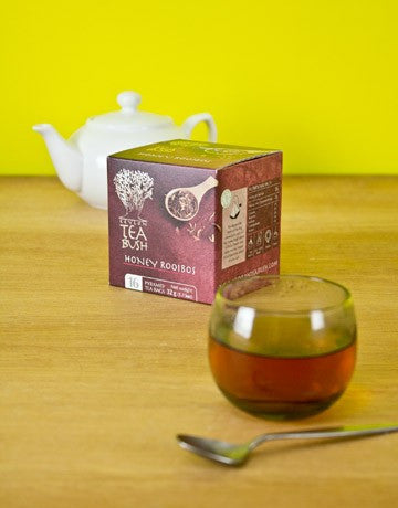 Ceylon Tea Bush Tea Bag Box - Honey Rooibos