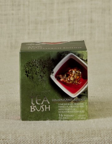 Ceylon Tea Bush Tea Bag Box - Lemongrass Rosehip