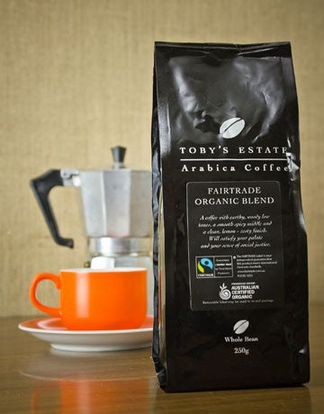 Toby?s Estate Fairtrade Organic Blend 200g