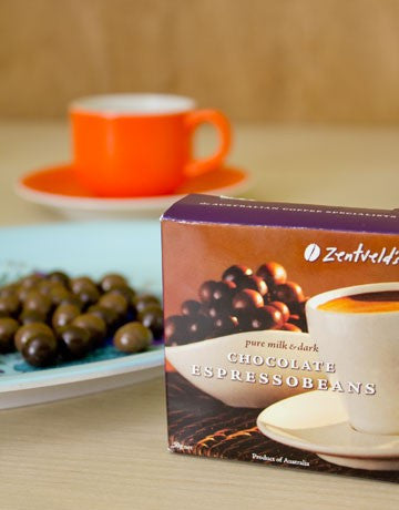 Zentveld's Chocolate Espresso Beans 50g